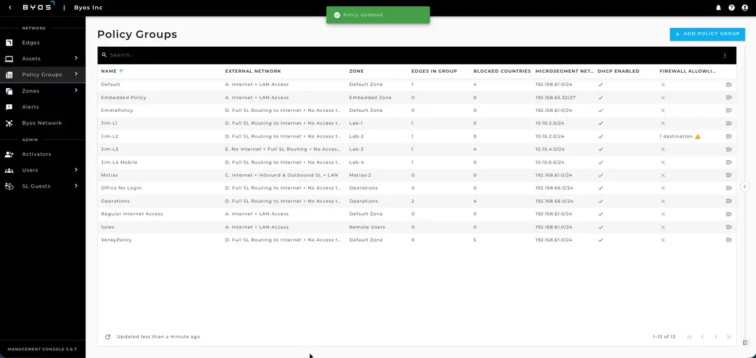 Configuring Firewall Rules