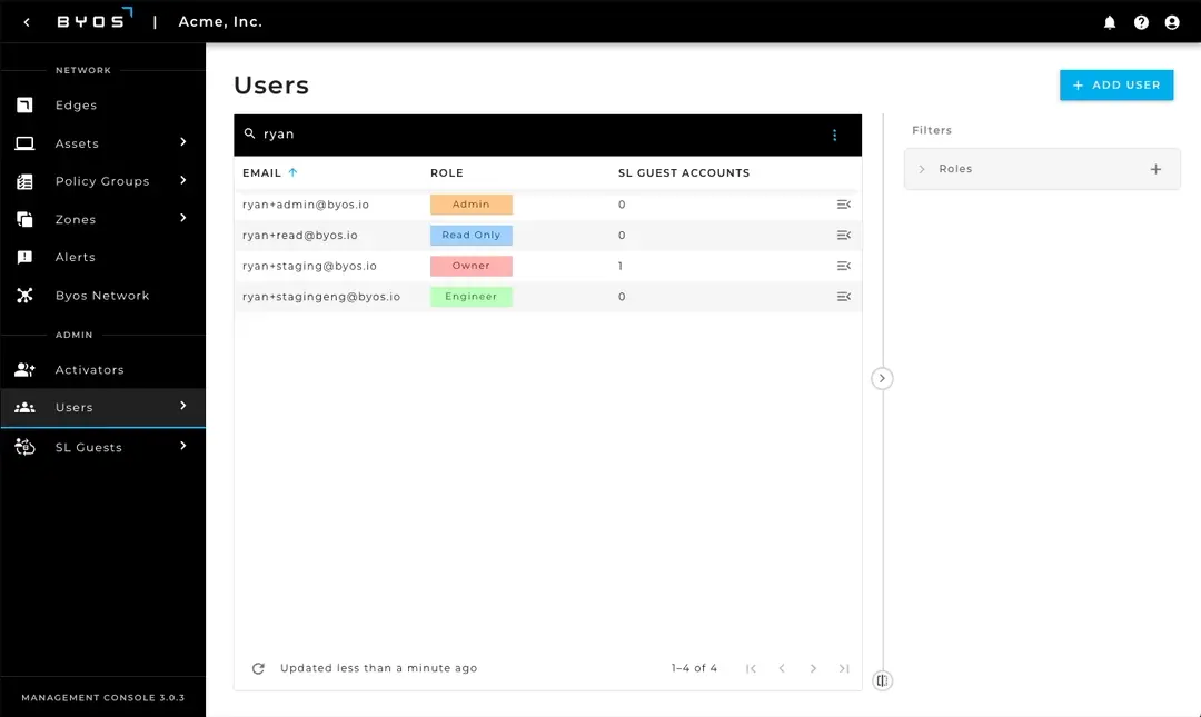 Creating Users