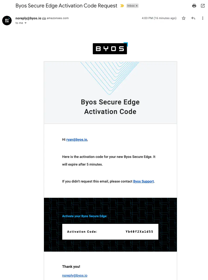 Step 4 — Enter the Activation Code