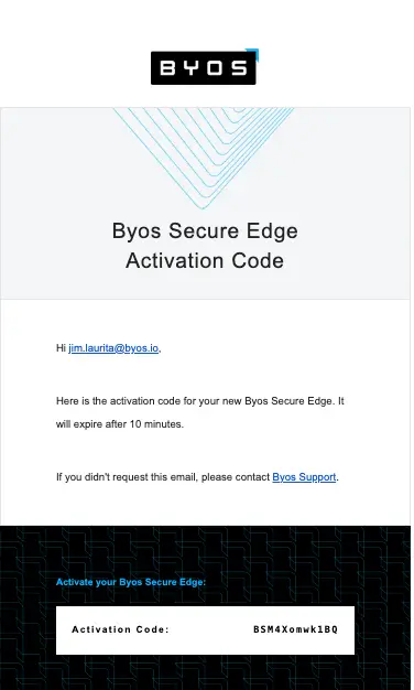 Step 4 — Enter the Activation Code