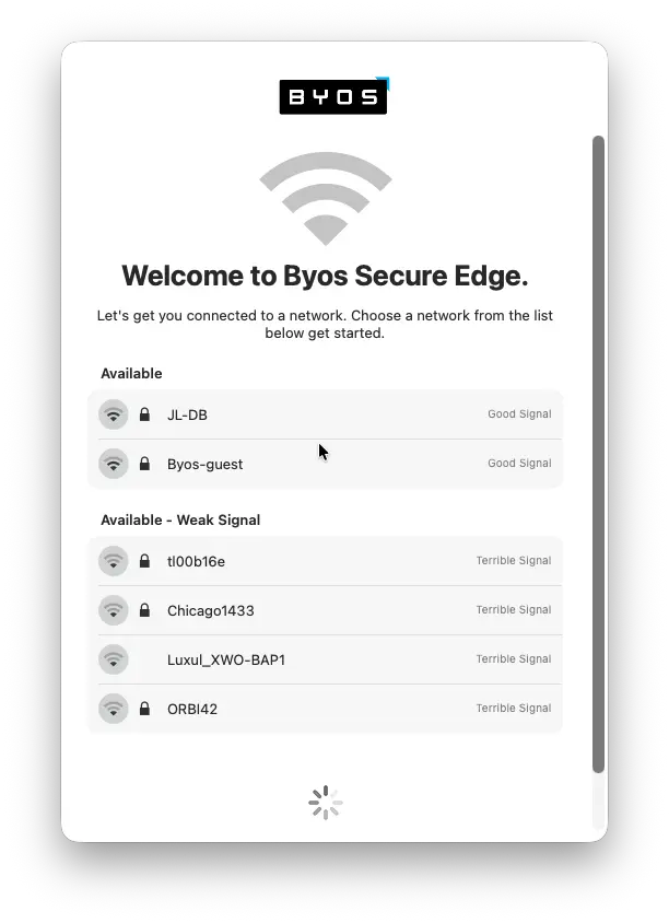 Step 1 — Connect to the Network